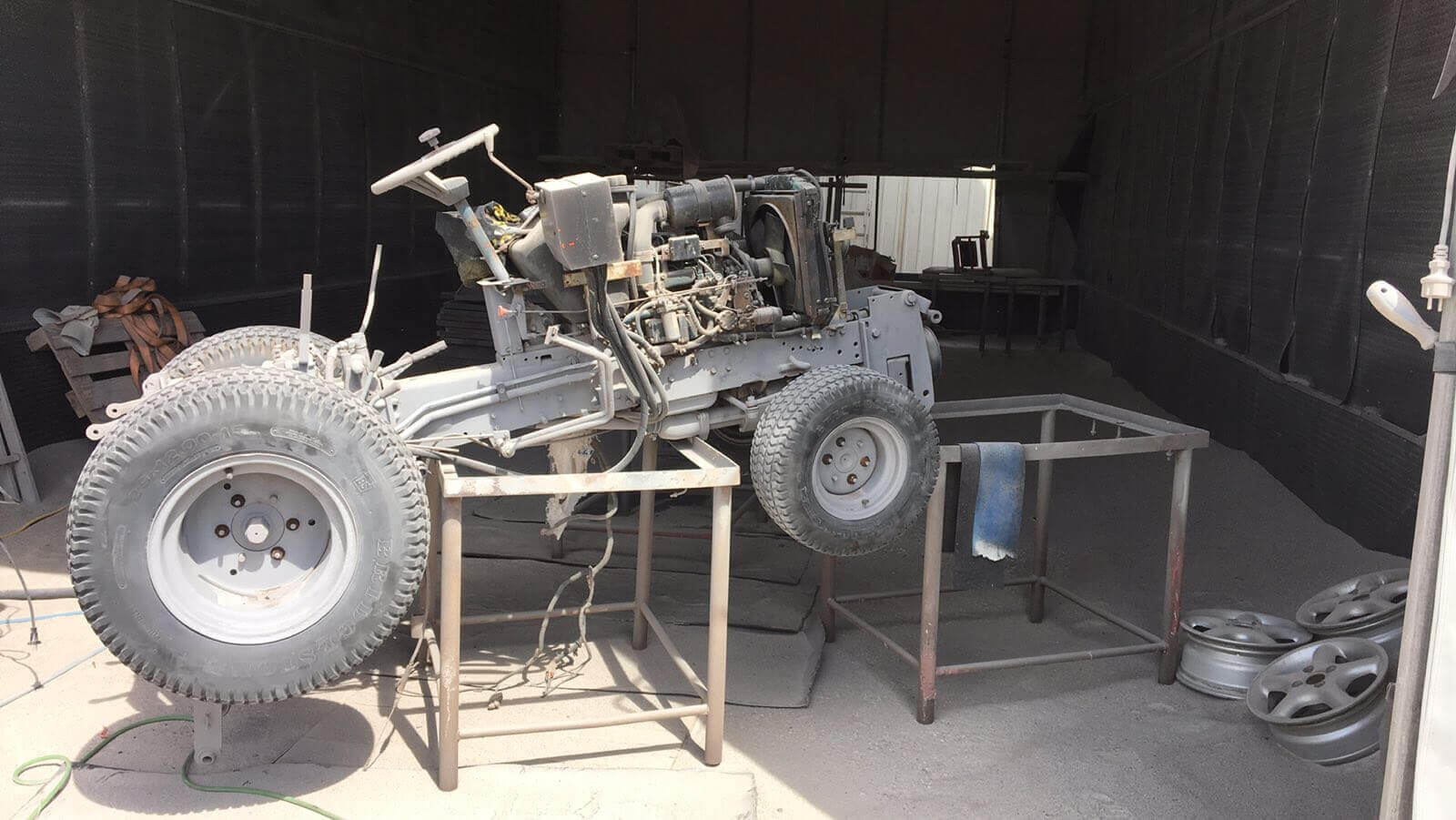 Priprema za pjeskanje